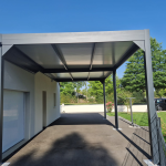 aménagement extérieur avec carport alu à Moncoutant