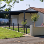 aménagement extérieur avec carport alu à Moncoutant